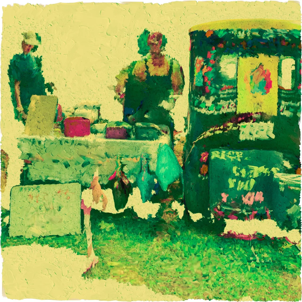 The little market inside the forest — image 4 of 4