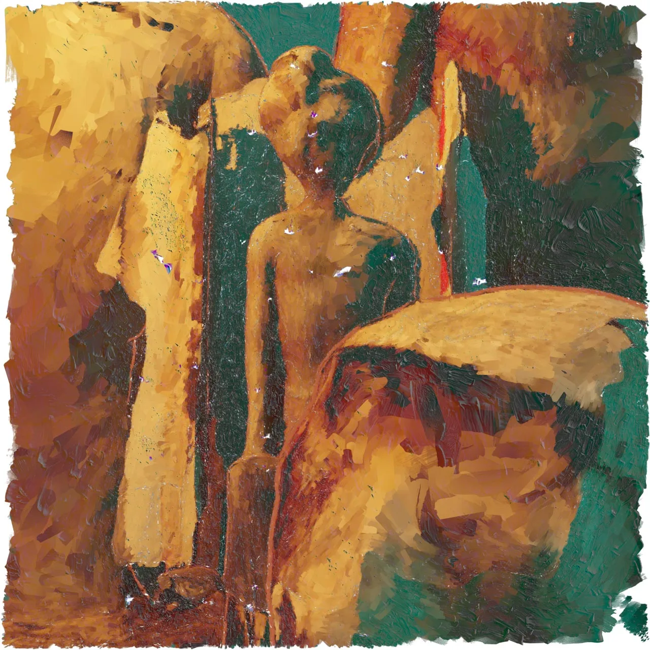 The wooden ghost at Kappabashi — 3D scan, image 1 of 3