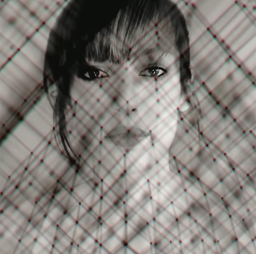 Official Visualizer for Jenn Ayache - Forteresse — Audio Reaction on video, After Effects, Lyrics